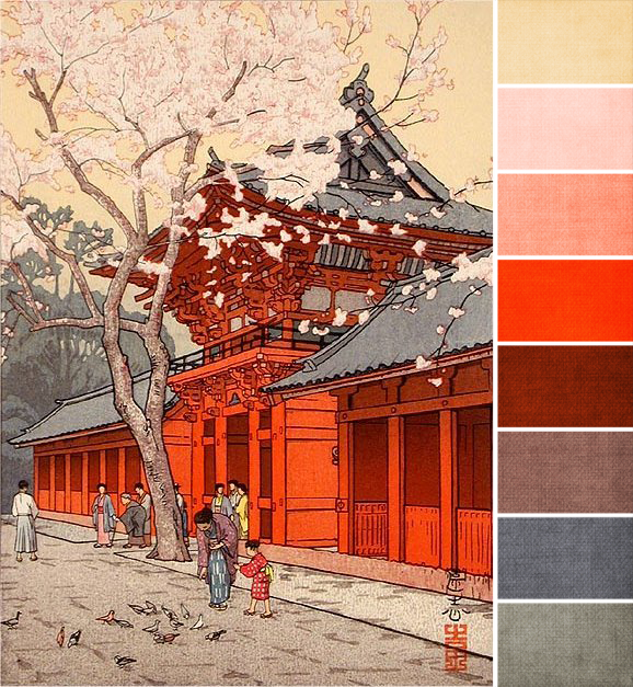 feb 2013 - heijinja by toshi yoshida palette