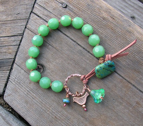 greencopper bracelet